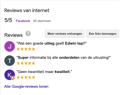 Google Reviews en het effect er van